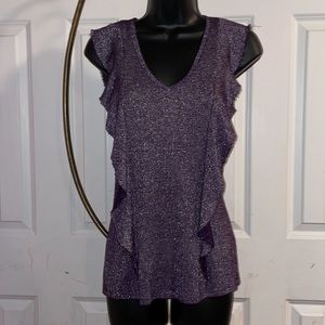 Juicy Couture Metallic Glitter Sweater - Size Small